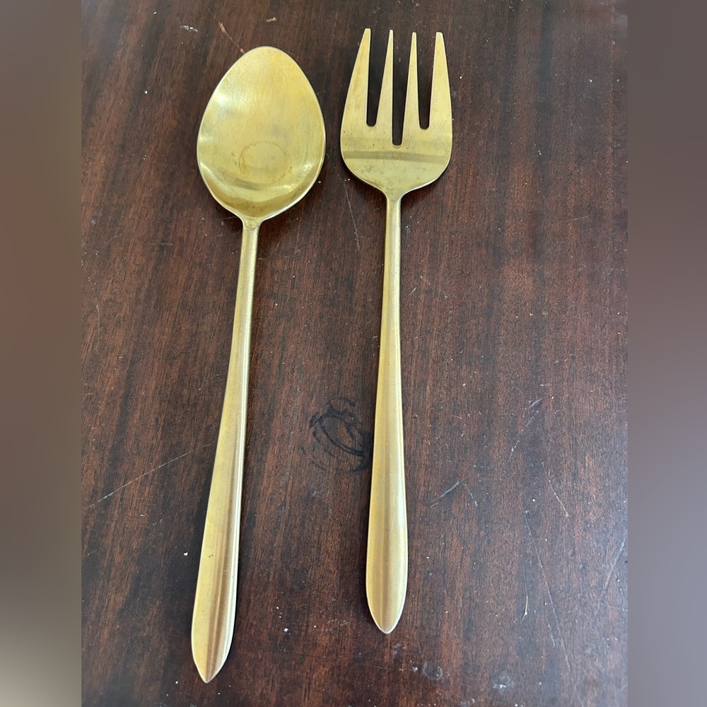 McGee & Co Brass Colored Sale Servers